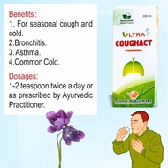 For seasonal cough and cold, Bronchitis, Asthma, Common Cold.