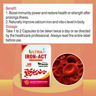 Boost immunity power and restore health or strength after prolongs illness, Naturally improve calcium iron and vita-c level in body.