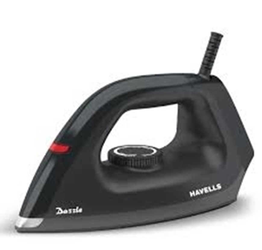 Picture of HAVELLS by Havells Dazzle 1100 W Dry Iron  (Black)