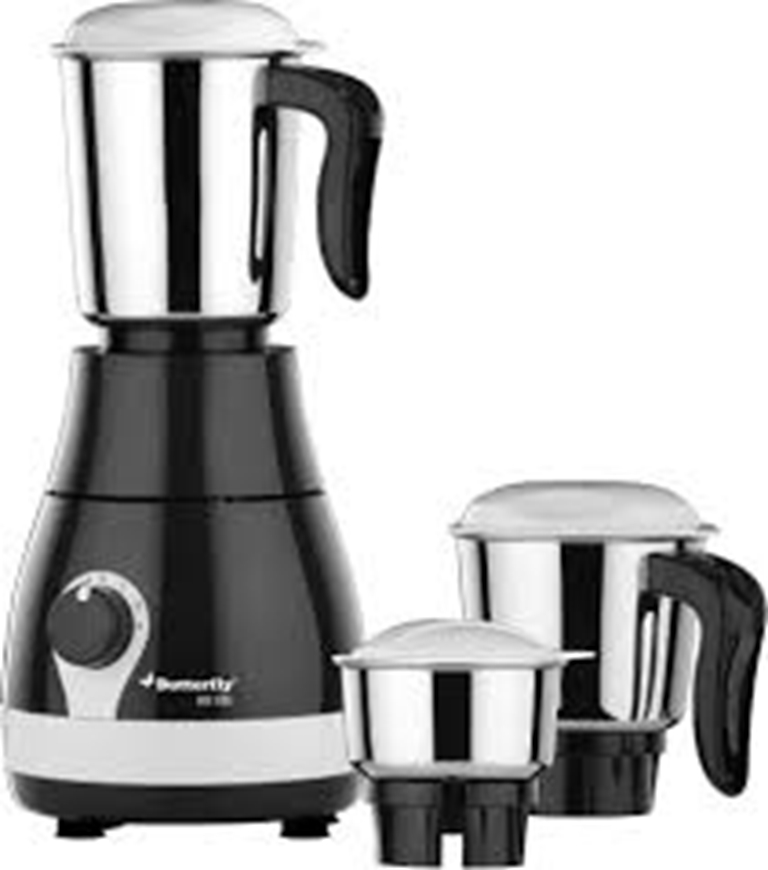 Picture of Butterfly Arrow 500 W Juicer Mixer Grinder (3 Jars, Grey)