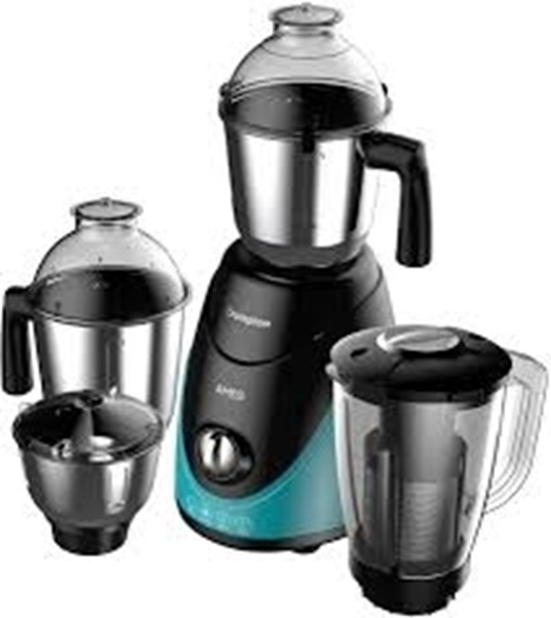 Picture of Crompton ACGM AMEO 4 JARS Ameo 750 W Mixer Grinder (4 Jars Black  Blue)