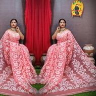 Best Quality Floral Desine Soft Dhakai Jamdani Saree 