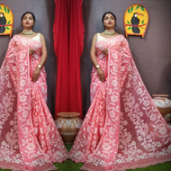 Best Quality Floral Desine Soft Dhakai Jamdani Saree 