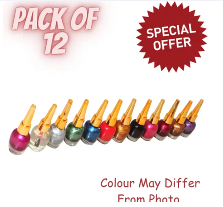 Nail Polish Pack of 12 for Girls And Women