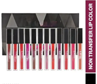 Knob Matte Lipstick Combo Pack of 12 Long Lasting Waterproof Liquid Lipstick Multicolor Superstay