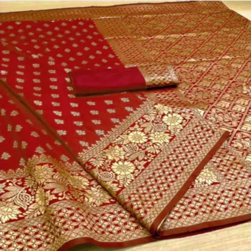 Deasigner Banarasi Silk festival wear Saree