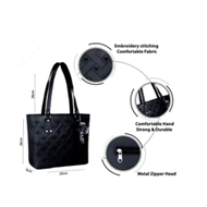 Aaifa Stylish Women Handbags, Black Shoulder Bag, hand held bag, Messenger Bag, Handbag For Women and Girls