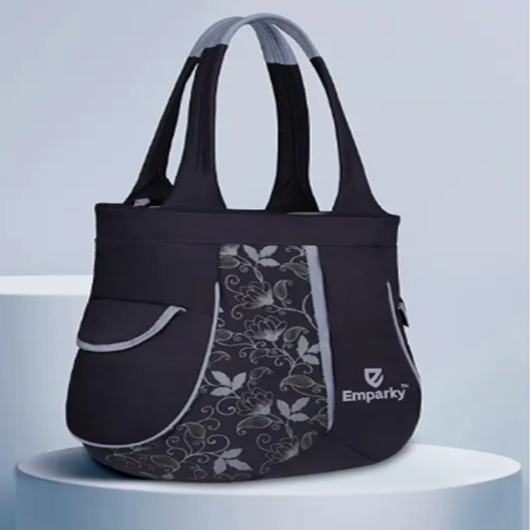 EMPARKY Women Black,Grey Shoulder Bag