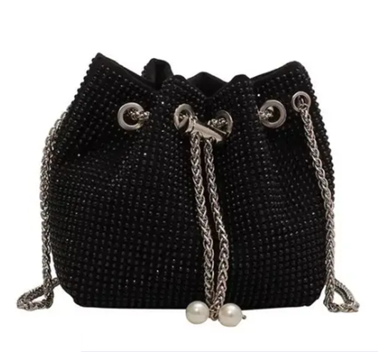 FASHIONABLE WOMENS AND GIRLS PEARL BEADED PARTI SLING BAG LATEST BAG 