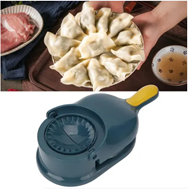 2 in 1 Dumpling Maker Momos Maker Machine Dumpling Press Mould for Gujiya Ghughra Dumpling Puri Maker Multi Uses