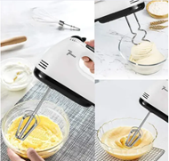 Hand Mixer Blender for Cake, Egg Beater Machine Cream Electric Hand Blender for Cake Mixing Whipping Machine Hand Beater Electric Egg Beater(260 W) (Whitecolor)