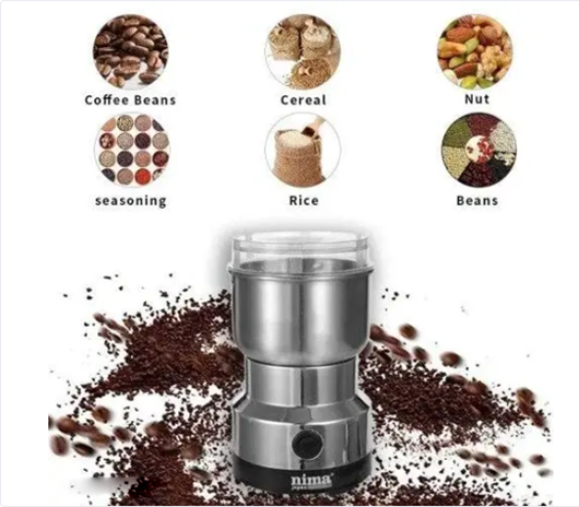 Stainless Steel Food Grinder for Kitchen Use 300ML Mixer Grinder with Jar Multifunction Electric Mixer Grinde Stainless steel food grinder Multifunctional food processor Compact mixer grinde