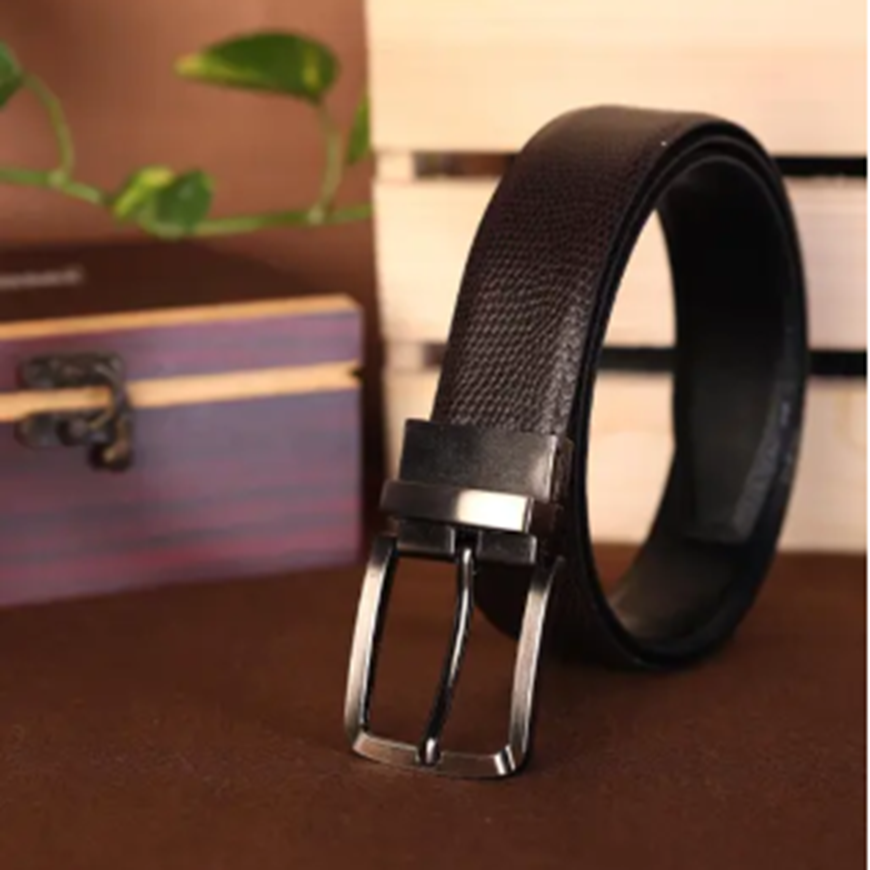 SAZARA Reversible PU Leather Formal Belt For Men