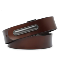 SUNSHOPPING Men Formal Casual Party Evening Genuine Premium Leather Belt