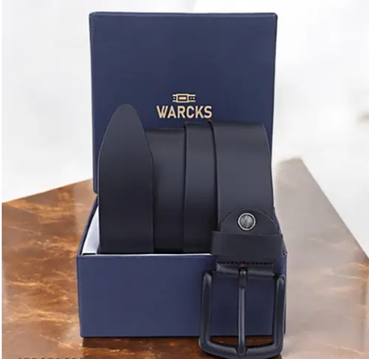 WARCKS Mens Formal Casual Party Evening Genuine Premium Leathers Belts