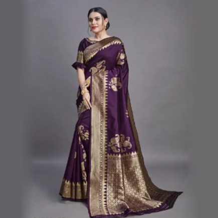 Designer Banarasi Silk Saree