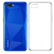 Aarov Back Cover compatible for Realme C2 Cover Realme C2 Transparent