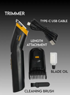 Latest Launch HT509 Cordless TRIMME And Rechargeable 