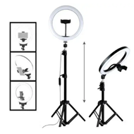 26cm Ring Light Studio Mobile Selfie Light with Stand