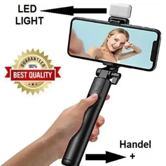 Selfie Stick with Full Light, Selfie Stick Tripod with LED Lights