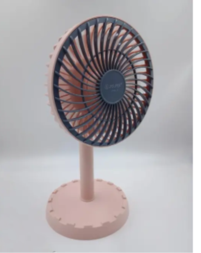 Super Rechargeable Mini Fan 4000mAh Battery with Multiple Speed Levels Portable Table Fan 