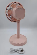 Super Rechargeable Mini Fan 4000mAh Battery with Multiple Speed Levels Portable Table Fan 