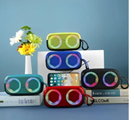 Wireless Bluetooth Portable Speaker with Supporting Carry Handle, USB, SD Card, AUX, FM And Call Function