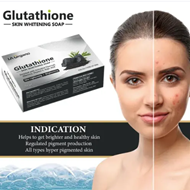  LA Organo Glutathione Charcoal Skin Lightening And Brightening Soap