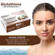 LA Organo Glutathione Shea Cocoa Butter Skin Lightening And Brightening Soap