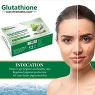 LA Organo Glutathione Neem And Tulsi Skin Lightening And Brightening Soap