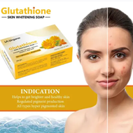 LA Organo Glutathione Calendula Skin Lightening And Brightening Soap