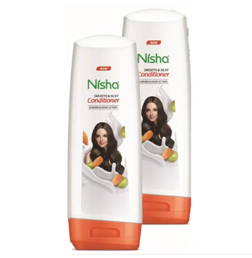 Nisha Hair Conditioner For Women Almond And Olive Actives Flavour 180 ml 