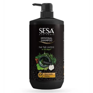  Sesa Ayurvedic Medicinal Shampoo Hairfall Control Infused with 17 ayurvedic herbs such as Bhringraj