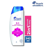 Head And Shoulders Smooth and Silky 2 in 1 Anti Dandruff Shampoo Conditioner