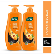 Joy Hair Fruits Long And Silky Conditioning Shampoo Enriched with Apricot And Peach 1300 ml 