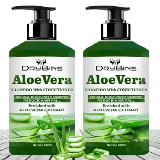 Aloe vera Shampoo with conditioner for Reduce hairfall and Anti dandruff 500 ml