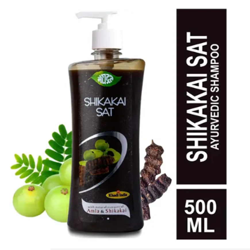 Meghdoot Shikakai Shampoo for Hair loss 500ml