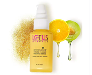  Lotus Herbals WhiteGlow Vitamin C and Gold Radiance Face Serum For Dull And Dry Skin Brightening