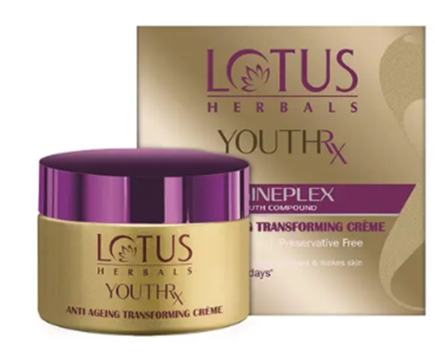 Lotus Herbals YouthRx Anti Ageing Transforming Cream SPF 25 PA 50g 