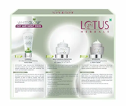 Lotus Herbals Whiteglow Day And Night Pack with Face Wash For Skin Brightening Day Cream Night Cream