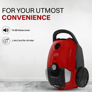 Croma 1600 Watts Dry Vacuum Cleaner 