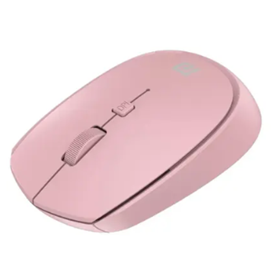 Portronics Toad 23 Wireless Optical Mouse with 2.4GHz, USB Nano Dongle, Optical Orientation, Click Wheel, Adjustable DPI(Pink)