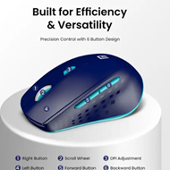  Portronics Toad 32 2.4GHz Wireless Optical Mouse with 6 Button Design